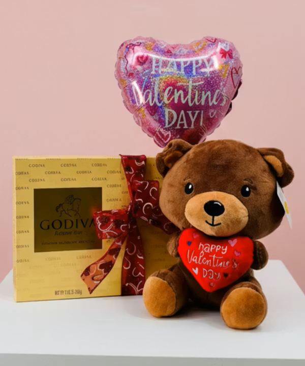 Godiva, Bear & Balloon